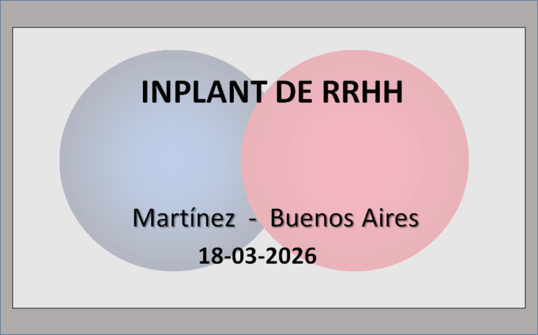 Inplant de RRHH