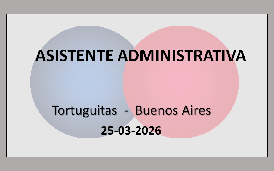 Asistente Administrativa