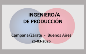 Ingeniero/a de Producción (Eventual)