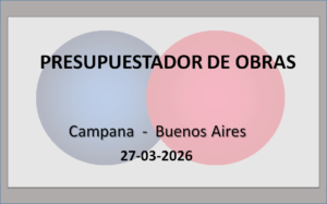 Presupuestador de Obras