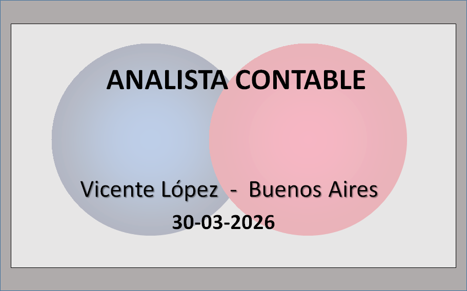 Analista Contable