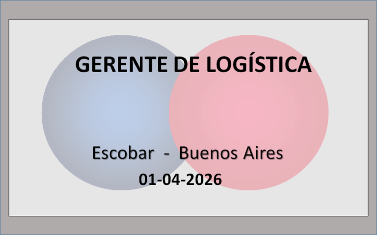 Gerente de Logística