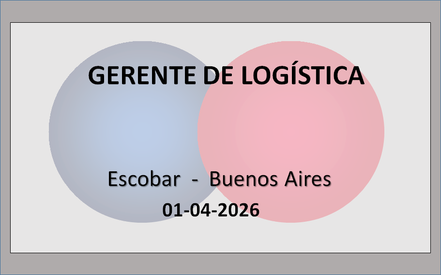 Gerente de Logística