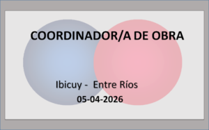 Coordinador/a de obra