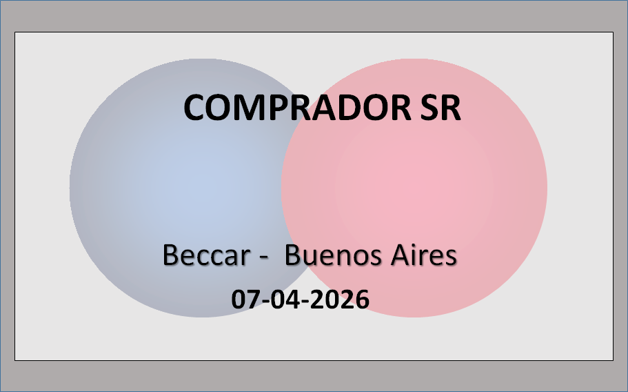 Comprador Sr