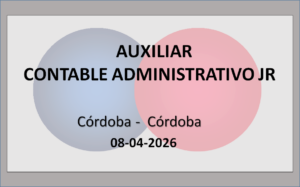 Auxiliar Contable Administrativo Jr