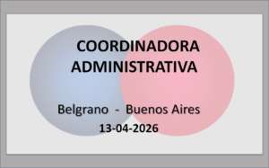 Coordinadora Administrativa