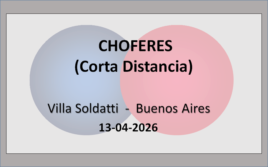 Choferes de Corta Distancia