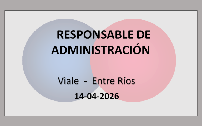 Responsable de Administración de Cereales