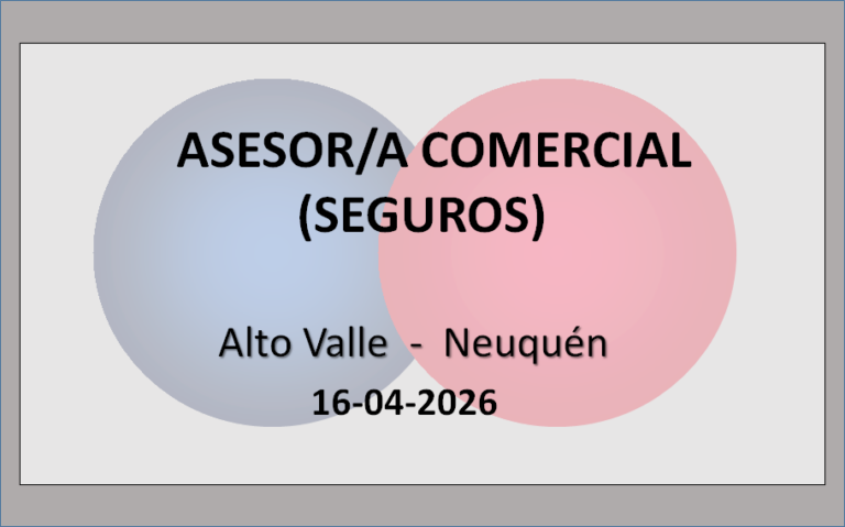 Asesor/a Comercial