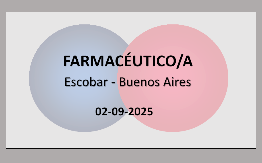 Farmacéutico/a
