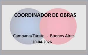Coordinador de Obras