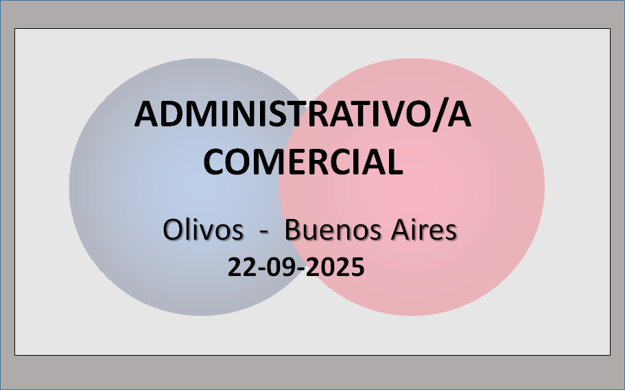 Administrativo/a Comercial