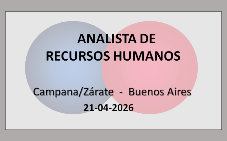 Analista de Recursos Humanos