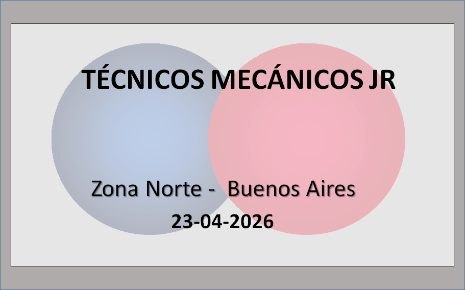 Técnicos Mecánicos Jr