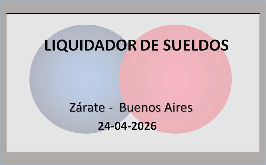 Liquidador de Sueldos