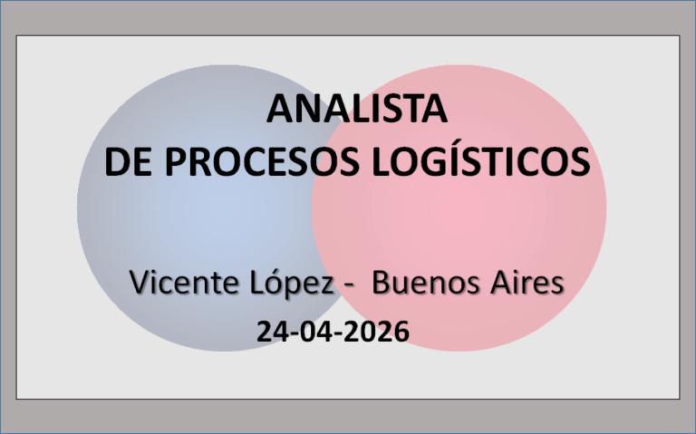 Analista de Procesos Logísticos