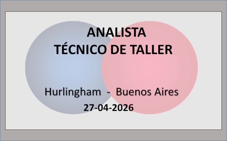 Analista Técnico de Taller