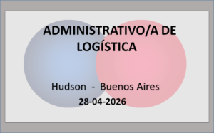 Administrativo/a de Logística