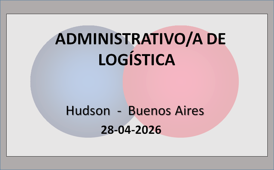 Administrativo/a de Logística