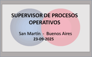 Supervisor de Procesos Operativos