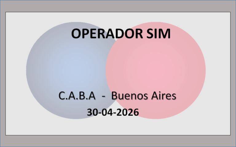 Operador SIM