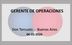 Gerente de Operaciones