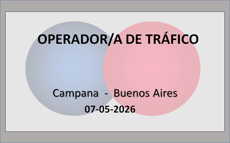 Operador/a de Tráfico