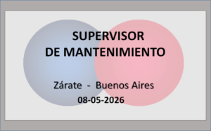 Supervisor de Mantenimiento