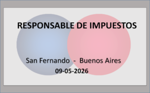 Responsable de Impuestos