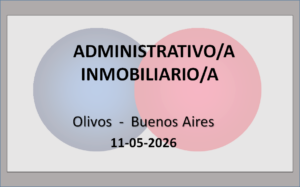 Administrativo/a Inmobiliario/a