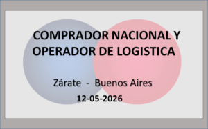 Comprador Nacional y Operador de Logística