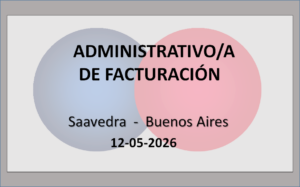 Administrativo/a de Facturación