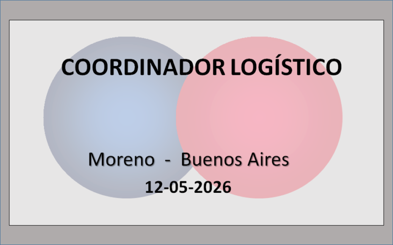 Coordinador Logístico
