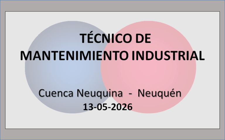 Técnico de Mantenimiento Industrial