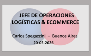 Jefe de Operaciones Logísticas & Ecommerce