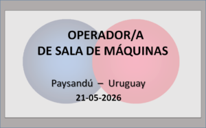 Operador/a de Sala de Máquinas