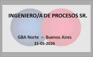 Ingeniero de Procesos Sr. Oil & Gas