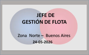Jefe de Gestión de Flota