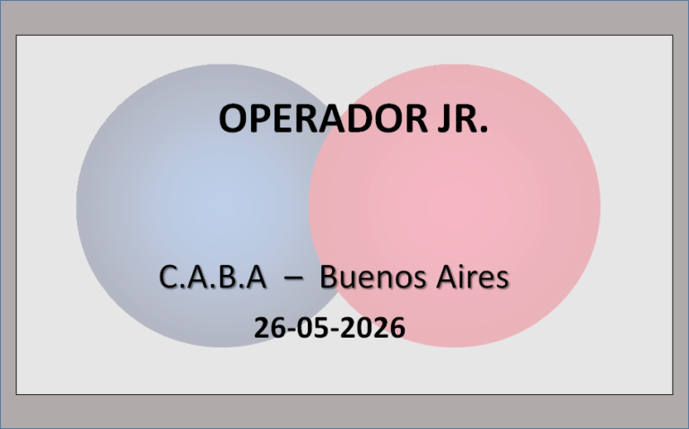 Operador Jr.