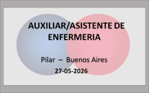 Auxiliar/Asistente de Enfermería