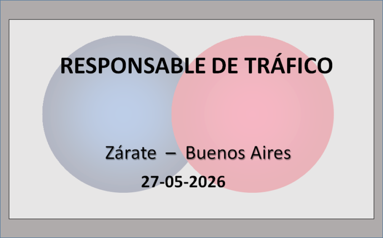 Responsable de Tráfico
