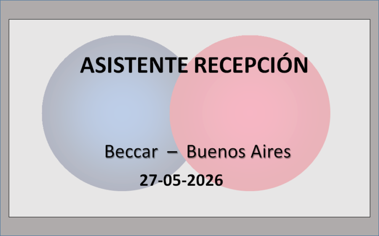 Recepcionista