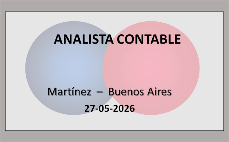 Analista Contable