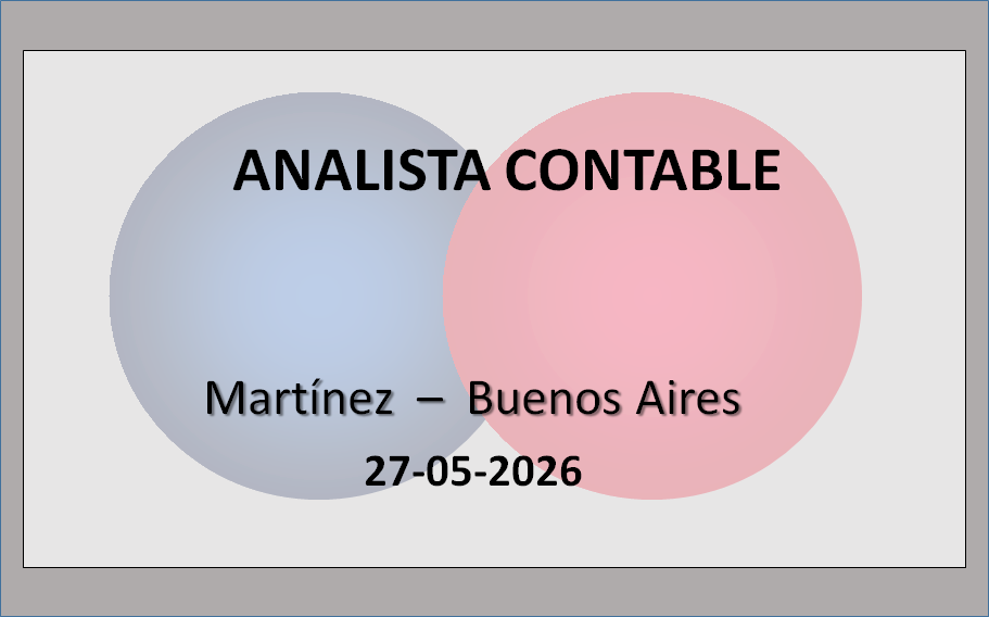 Analista Contable