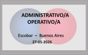 Administrativo/a Operativo/a