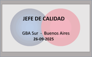 Jefe de Calidad