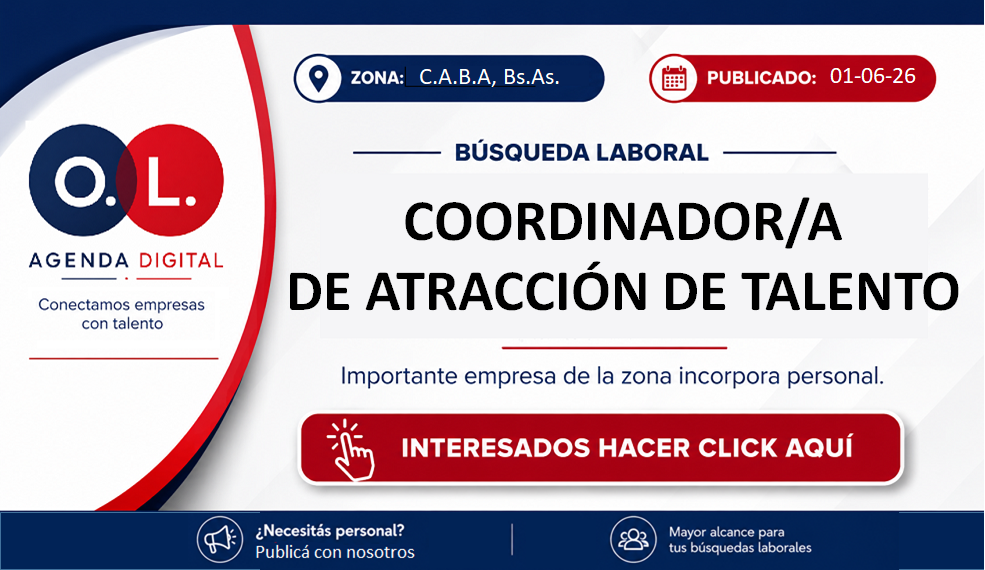 Coordinador/a de Atracción de Talento