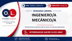 Ingeniero/a Mecánico/a