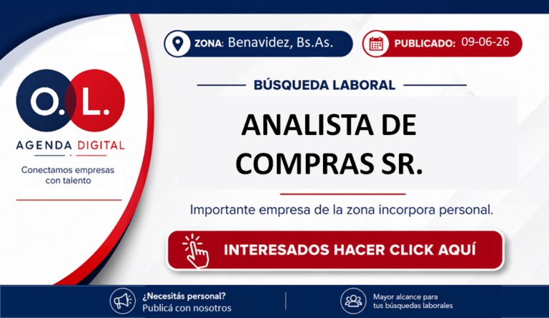Analista de Compras Sr. 5 - OL Group Analista de Compras Sr.